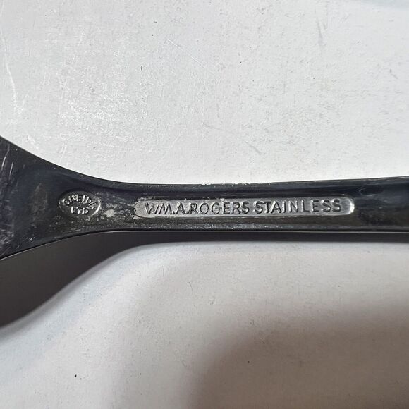 4 X Oneida silver WM Montclair OHSMONTC Dinner Forks Floral Tip Stainless - Picture 5 of 10